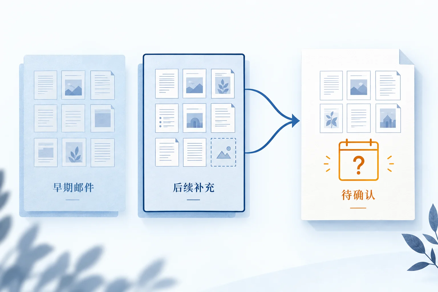 早期询盘与后续产品资料存在数量和交期冲突，应在项目简报中保留待确认事项