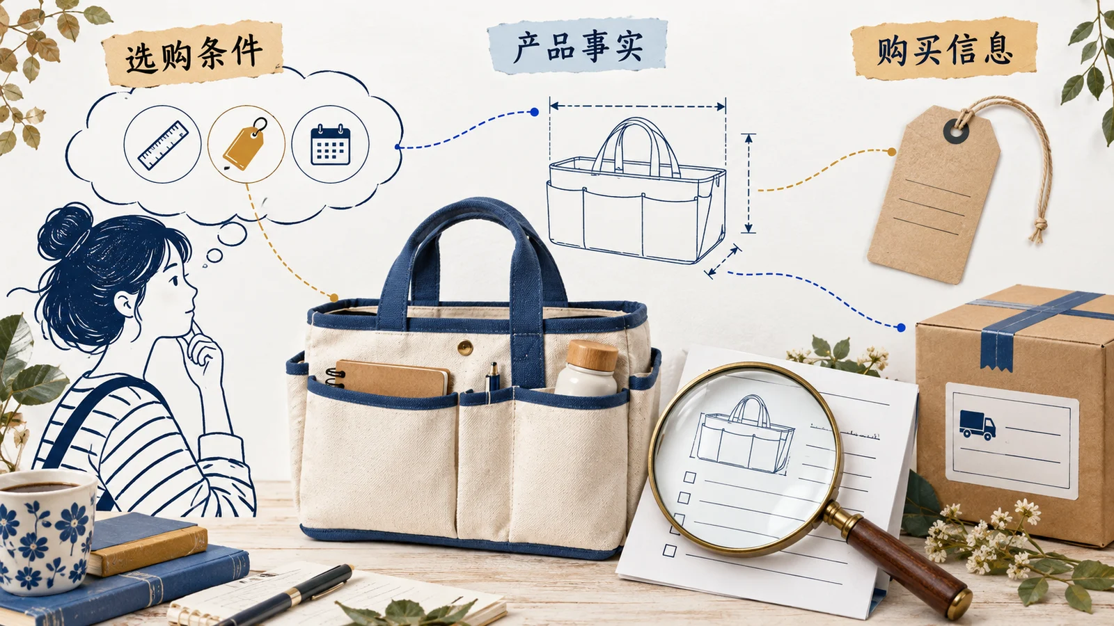 选购条件对应产品事实与购买信息