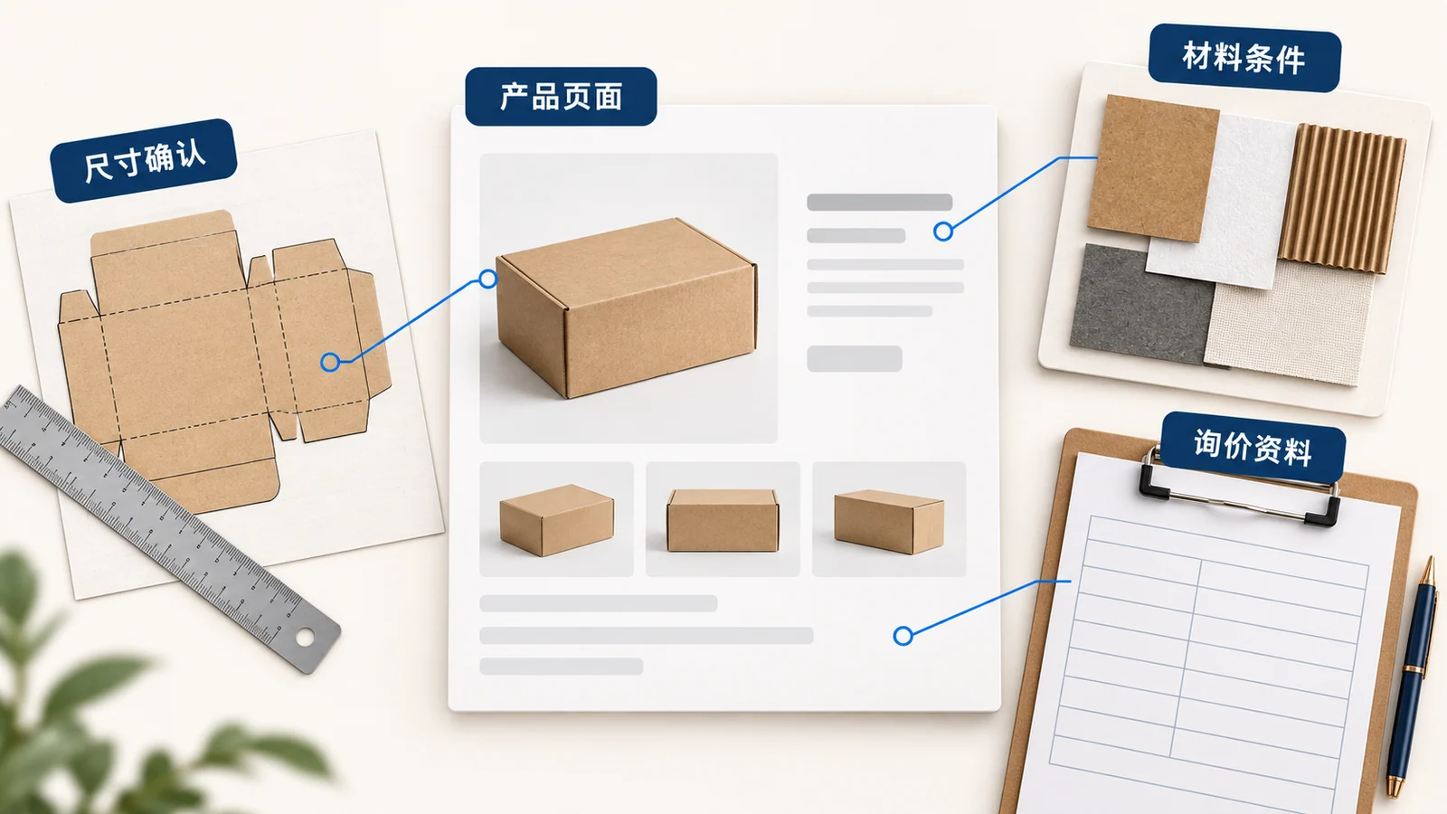 纸盒产品页需要补充具体购买与定制资料