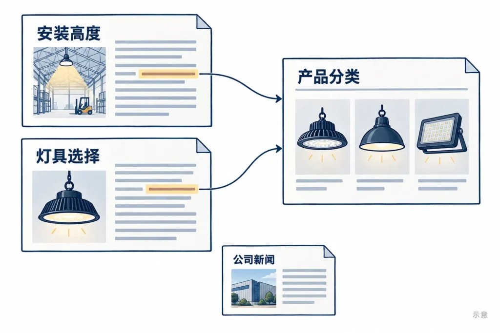 两篇相关教程以正文链接指向产品分类,无关新闻保持独立
