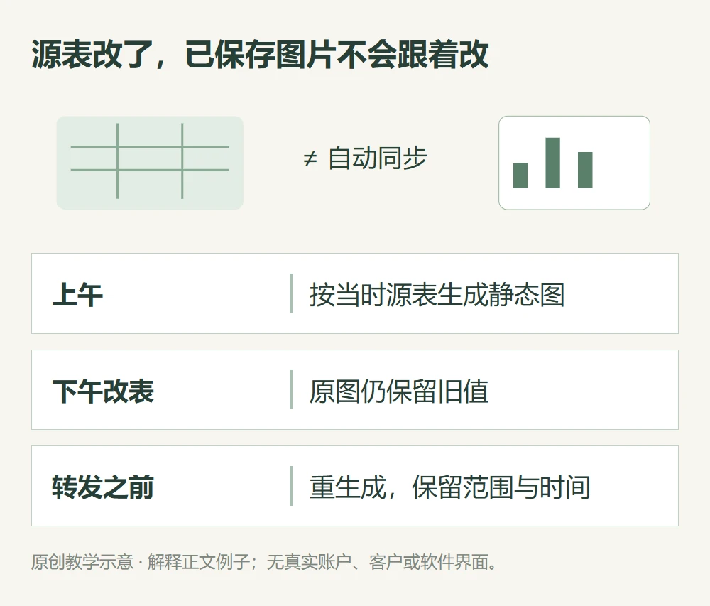 源表改了,已保存图片不会跟着改的原创教学示意